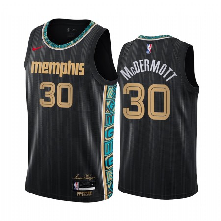 Maglia NBA Memphis Grizzlies Sean McDermott 30 2020-21 City Edition Swingman - Uomo